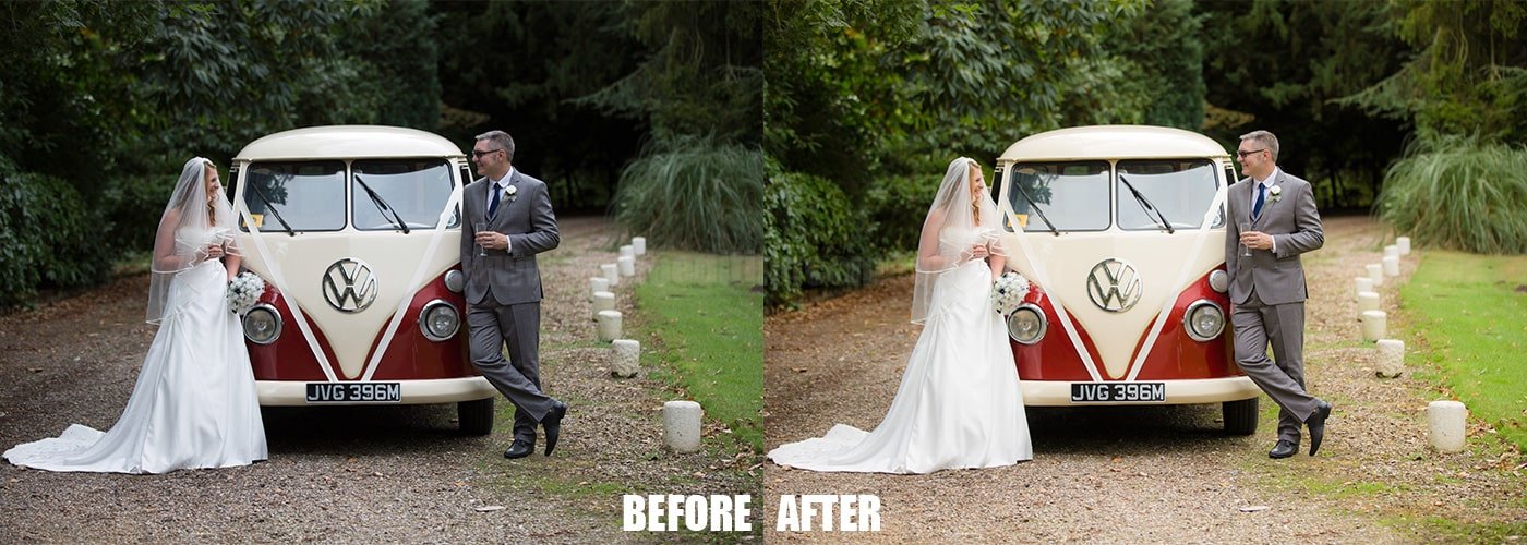 wedding photo editing