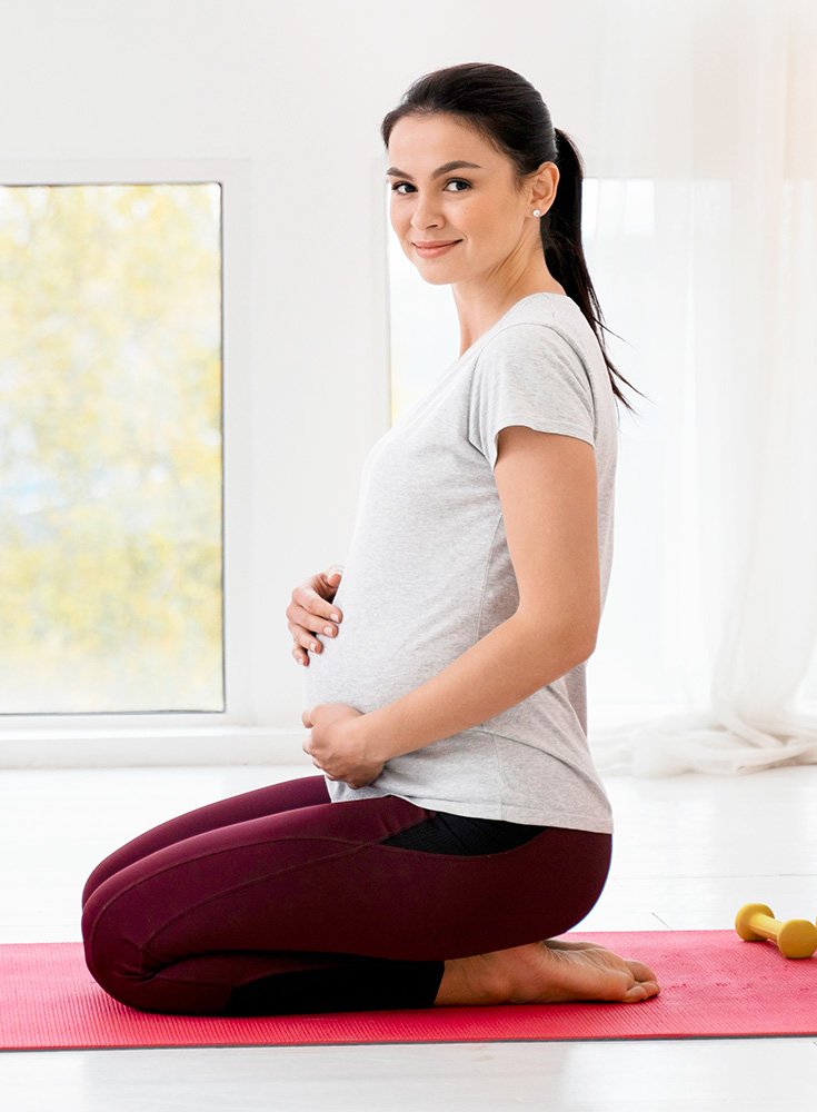 Maternity Pregnant Woman Editing