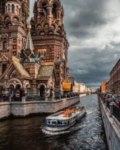 Saint Petersburg photo editing