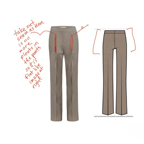 Brown Pants Before