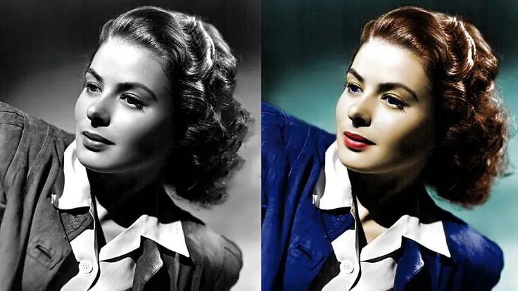 Offer colorization services for black and white photos