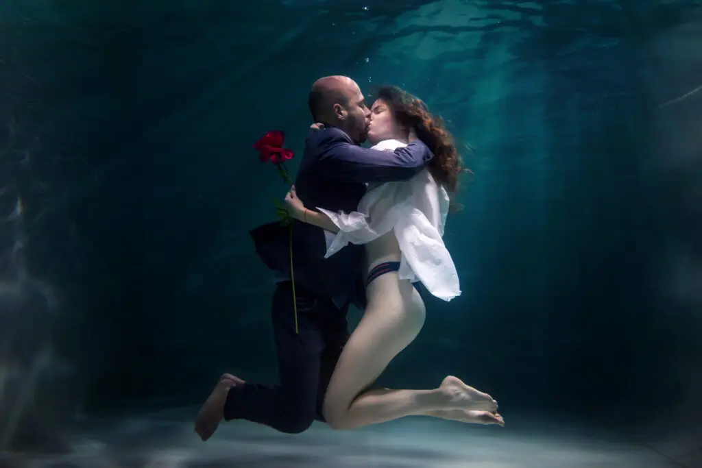 underwater love