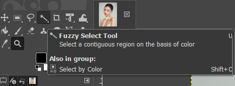 fuzzy select tool