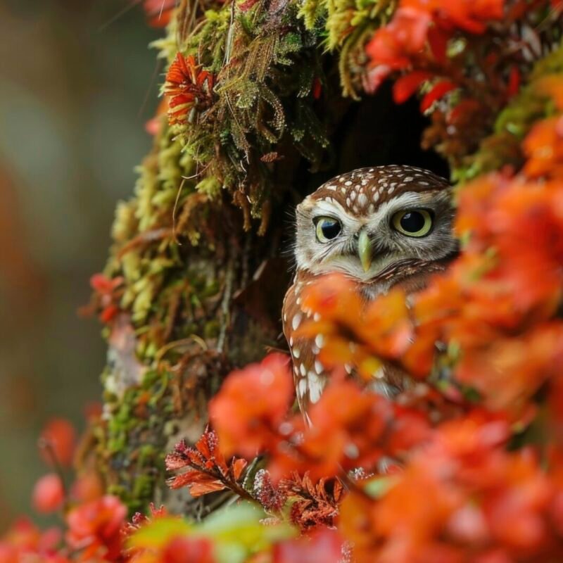 Photography Of An Owl